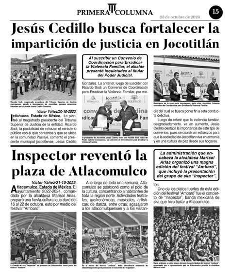 Calendario Del Poder Judicial Del Estado De México 3