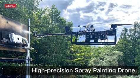 High-precision Spray Painting Drone – Zenbot Inc.