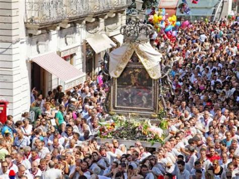 Radio Medua Reggio Oggi La Processione Dell Effige Della Madonna