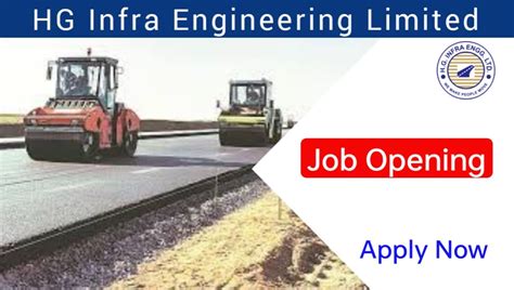 Hg Infra Job Vacancy For Highway Project In Uttar Pradesh