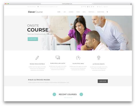 Course Selling Website Template