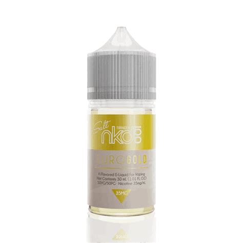 Líquido Naked 100 Salt Euro Gold Vapor Gringo