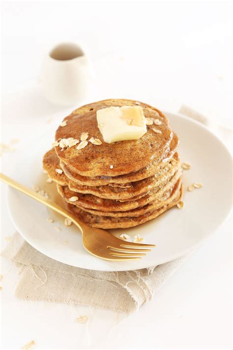 Whole-Grain Vegan Pancakes | Minimalist Baker Recipes