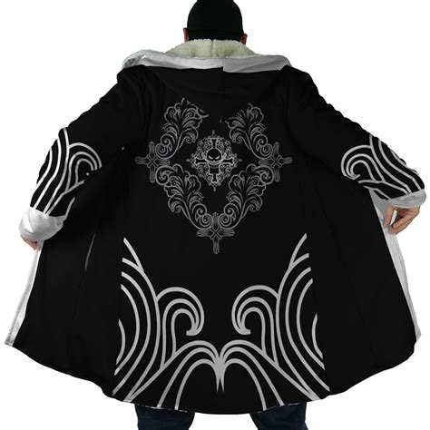 Black Whitebeard Pirates Dream Cloak One Piece Dream Cloak Anime Dream