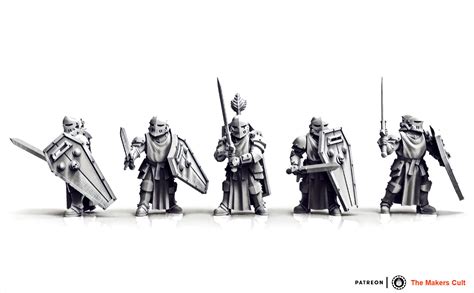 Feudal Guard Crusaders Pwg
