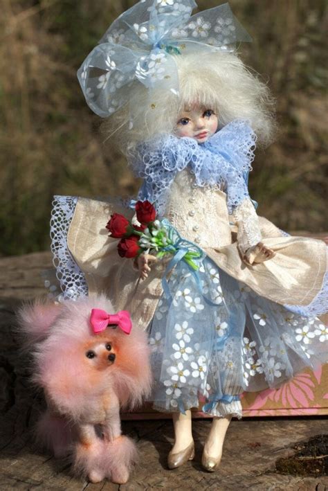 Malvina doll and her friend Artemon by Liudmyla Naumenko | Tedsby