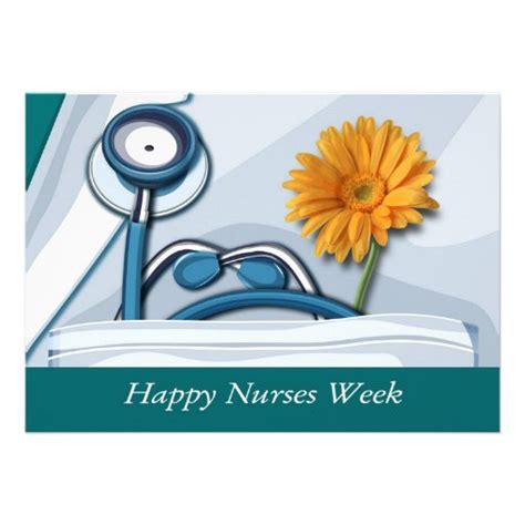 Customizable Nurses Week Greeting Cards 5" X 7" Invitation Card | Zazzle