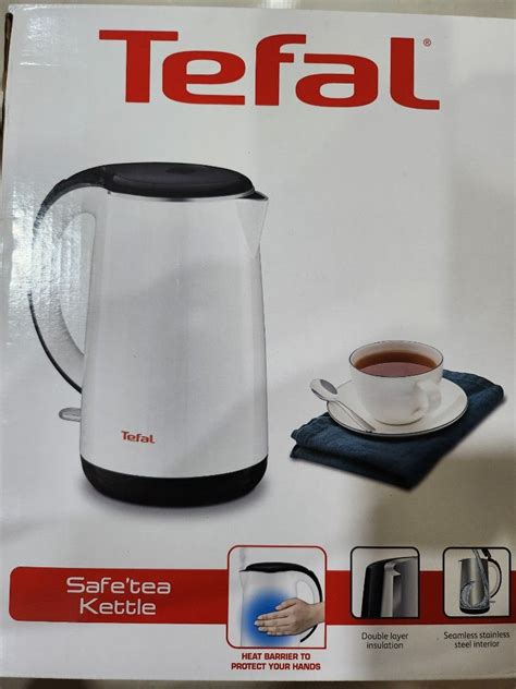 Tefal Electric Safetea Kettle 17l Tv And Home Appliances Kitchen