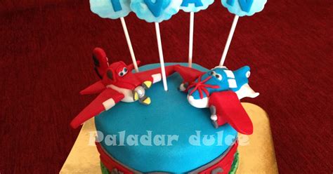 Paladar Dulce Tarta Aviones Planes De Disney