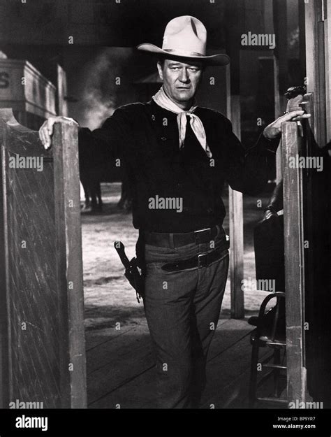 JOHN WAYNE THE MAN WHO SHOT LIBERTY VALANCE (1962 Stock Photo, Royalty ...