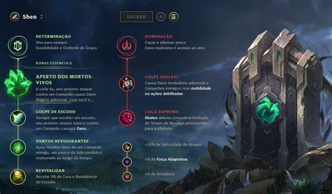 Como Jogar De Shen No Lol Veja Dicas De Runas Builds E Counters Edjogos