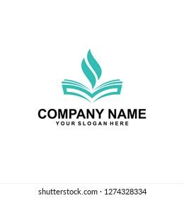 fire book logo vector stock vector royalty   shutterstock