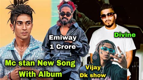 Mc Stan Album 2023 Solo Track Divine New Song Emiway Bantai