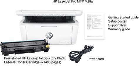 HP LaserJet Pro MFP M28A Multifunction All-in-One - Carnival Stores