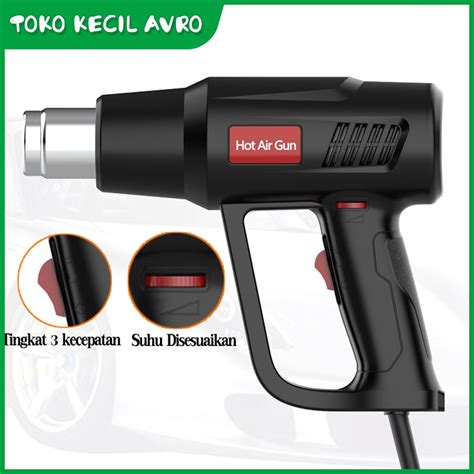 Jual Reaim V Heat Gun Air Hot Gun H L Pro Senapan Panas Pistol Angin Panas Pemanas Stiker