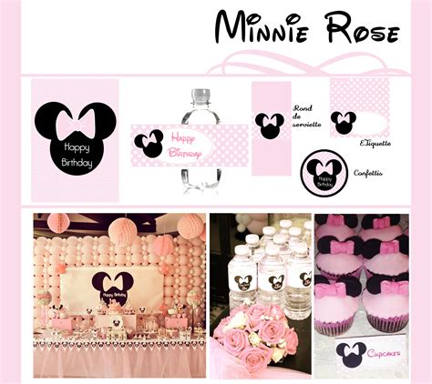 Kit Anniversaire Minnie Joyeux Anniversaire