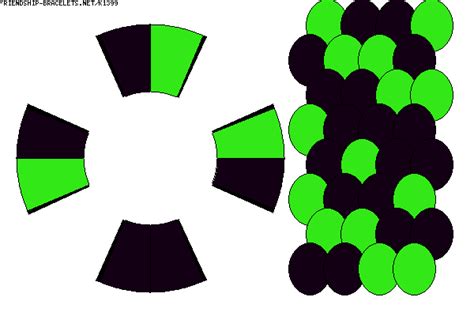 Kumihimo Pattern #K1399 - friendship-bracelets.net