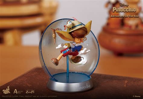 Hot Toys Blind Box Disney Pinocchio Artist Mix Bust Collectible Series Original Box Of
