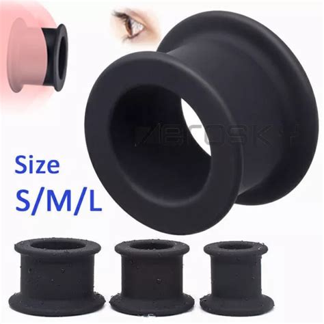 Silicone Hollow Anal Opening Butt Plug Enema Male Prostate Massage
