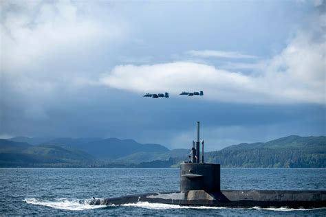 Photos Air Force Sends A 10 Warthogs To Escort A Ballistic Missile Sub