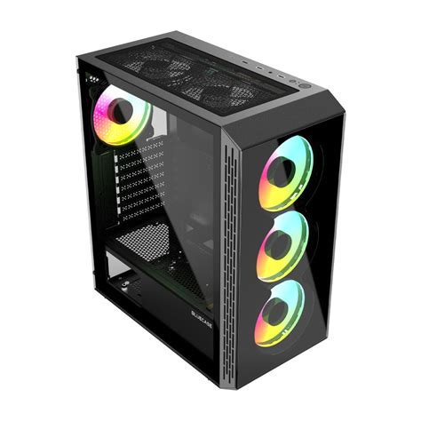 Gabinete Atx Gamer Bg Preto Onix Bluecase Canoas Rs