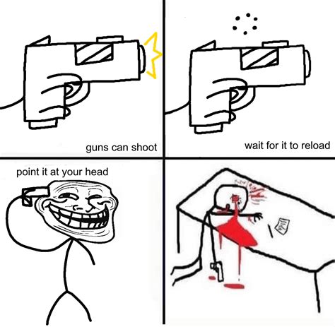 Troll Face Gun Control Rthomastheplankengine