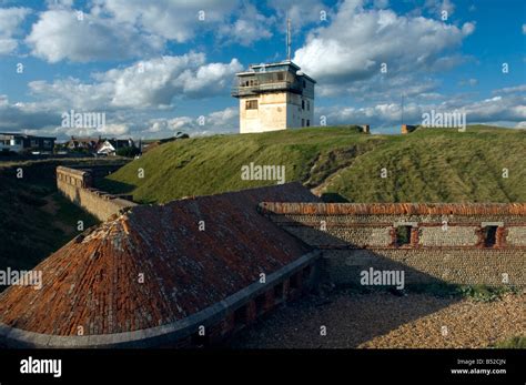 Shoreham Old Fort And Disused Coastguard Station Stock Photo Alamy