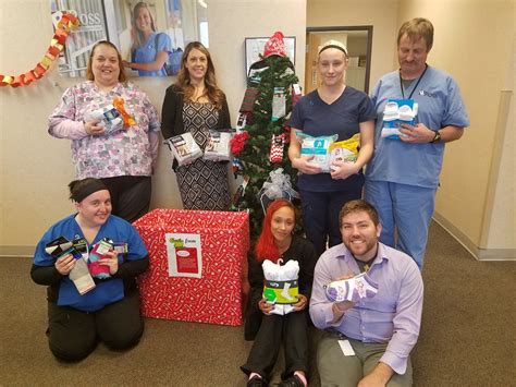 Ross Medical in Portage Donates Socks From Santa | Ross Campus News and