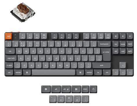 Keychron K Max Hot Swap Rgb Gateron Brown Switch