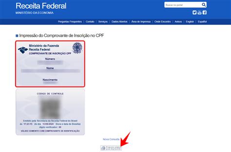 Como tirar a segunda via do CPF online
