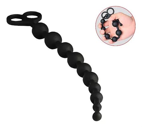 Plug Anal Flexível Escalonado Em Silicone 34 Cm MercadoLivre