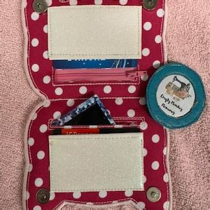 Pussy Cat Purse Bi Fold Wallet X ITH DIGITAL FILE For Embroidery Machines Only Etsy