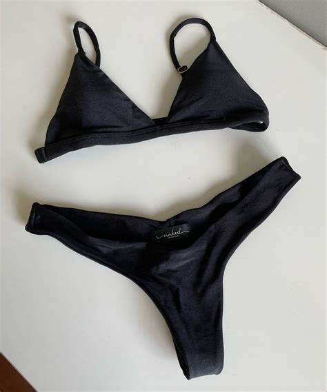 Biquini Preto Naked Moda Praia Feminina Naked Usado 79282929 Enjoei