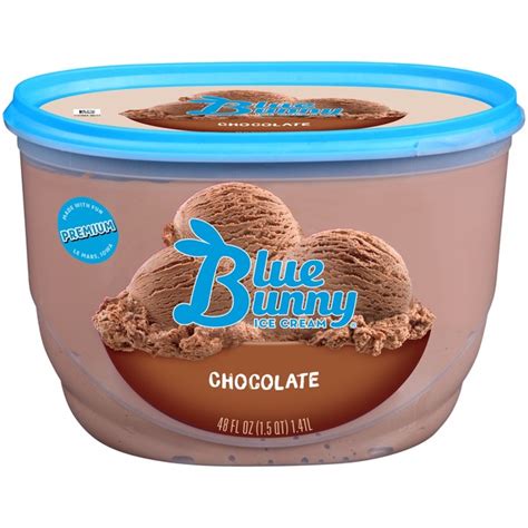 Blue Bunny Chocolate Ice Cream Nutrition Facts Nutrition Pics