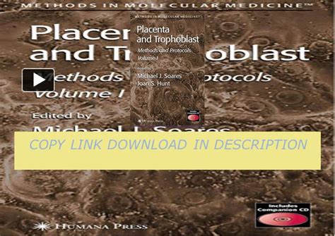 Pdf⚡️(read ️online) Placenta and Trophoblast: Methods and Protocols ...