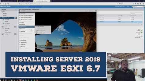 How To Install Windows Server On Vmware Esxi Youtube