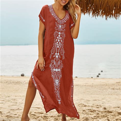 Swimsuit Women Womens Chiffon Rayon Beach Blouses Kimono Cardigan Long Bikini Cover Up Plus Size