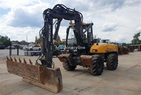 MECALAC 12MTX wheel excavator for sale Poland Baćkowice MG29250