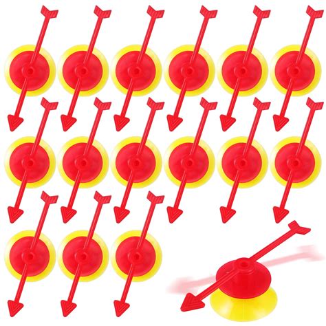 25 Pcs Arrow Spinners Game Spinner Game Spinner Arrow Game Plastic