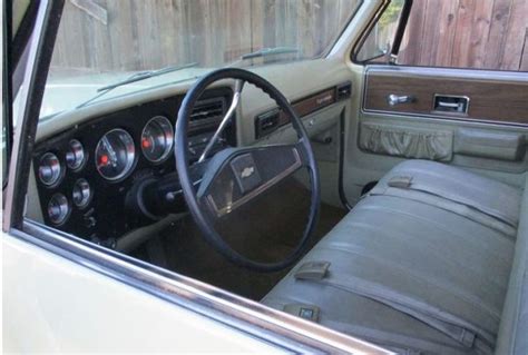 Big Block Pickup 1973 Chevrolet 2500 Camper Special Barn Finds