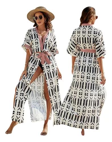 Mujer Vestido De Playa Encaje Verano Cubre Bikini Pareos Mercadolibre