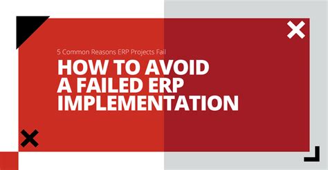 5 Common Reasons Erp Projects Fail