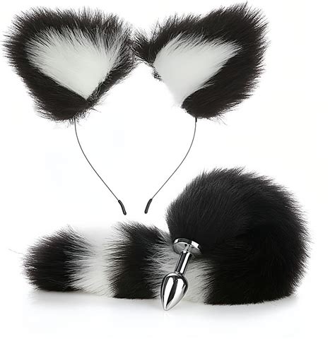 Amazon Anal Plug Butt Plug Pcs Set Sex Fox Tail Anales Plug Toys Butt Plugs With Cat Ears