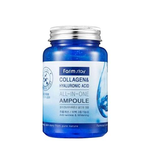 Collagen & Hyaluronic Acid All-In-One Ampoule - Skinky