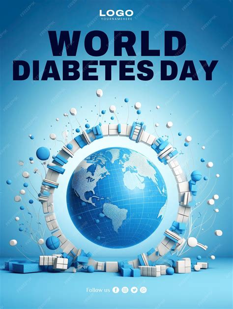 The worlds largest social media poster for diabetes | Premium AI