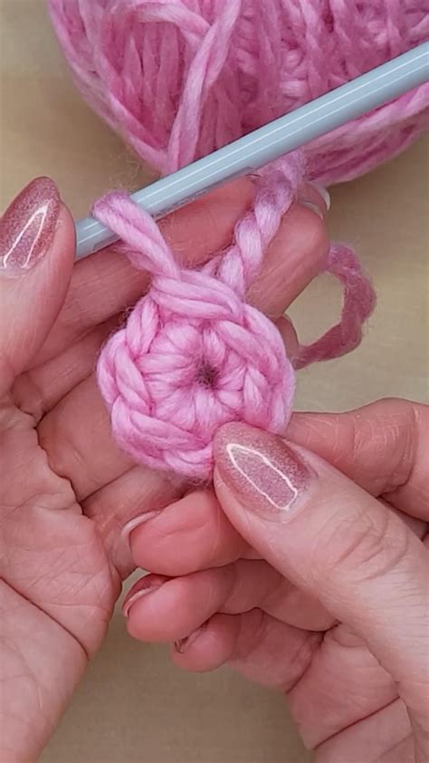 Secure And Strong Crochet Magic Ring Circle Video Crochet