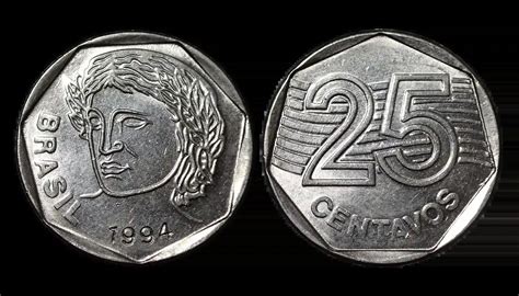 Duas Moedas De 25 Centavos Dá Quanto - Moeda de 25 centavos rara 1994: quanto vale e como identificar