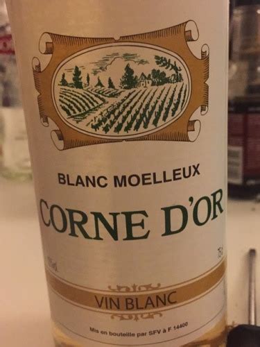 S F V Corne D Or Blanc Moelleux Vivino United Kingdom