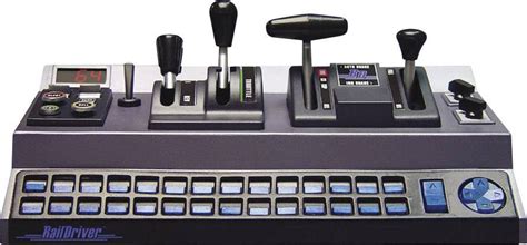 Aerosoft Raildriver Desktop Spoorwegsimulator Controller Usb Pc Zwart