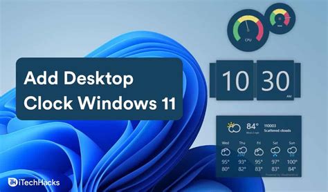 How To Put Clock On Desktop In Windows 11